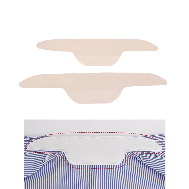 

5 pcs Summer Collar Sweat Pads Disposable White Shirt Absorbing Deodorant Sticker