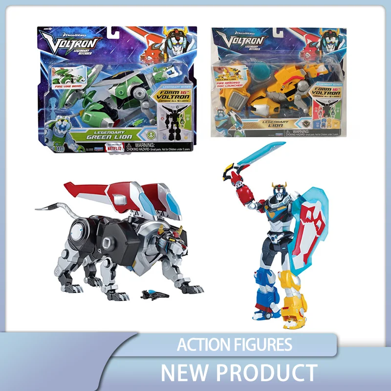 VOLTRON Beast King GoLion Lance Deformation Robot Joint Movable Anime Action Figures Collectible Model Boy Toy Birthday Gift