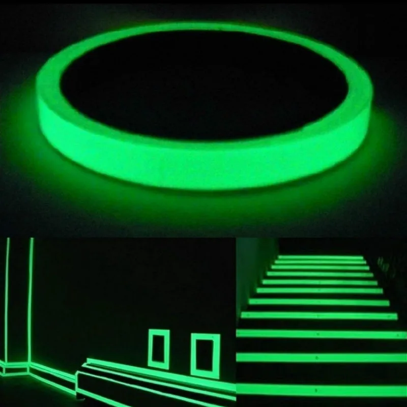 

Luminous band baseboard Wall Sticker living room bedroom Eco-friendly home decoration decal Glow in the dark DIY Strip Stickers