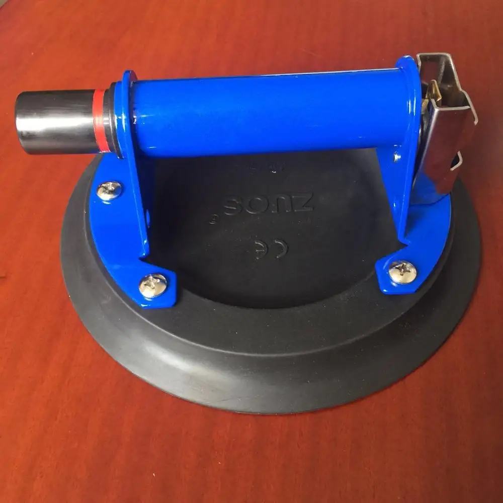 

Handheld pump lifter carrying tool for stone glass metal industrial 8 inch steel handle