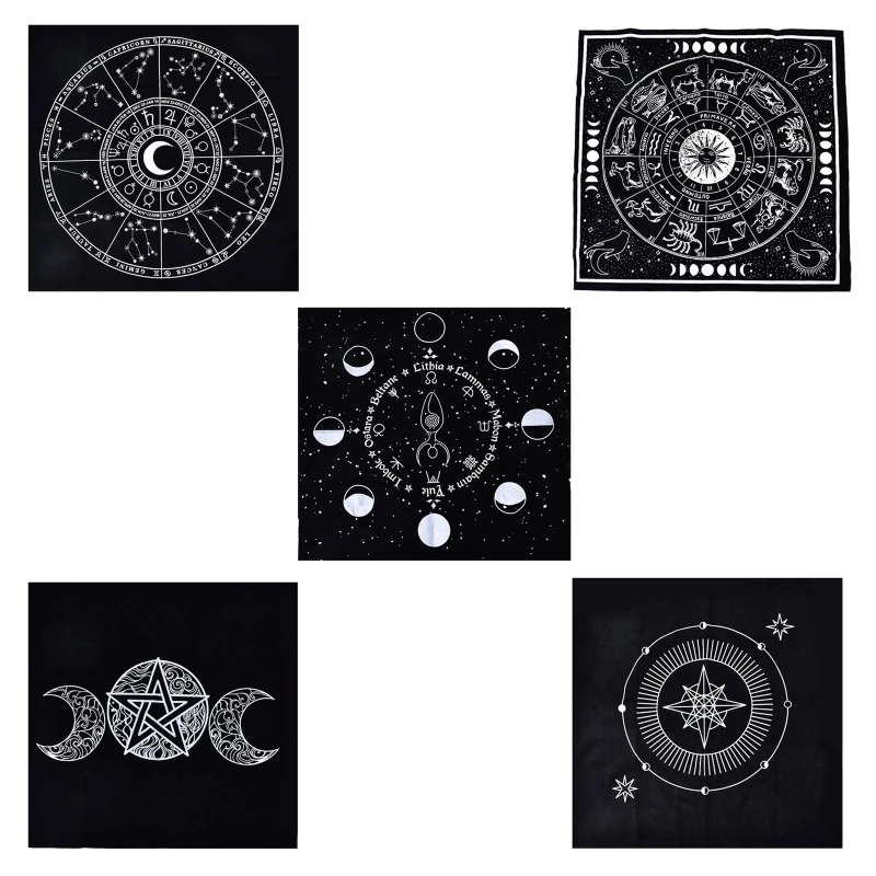 

Triple Tarot Towel, Astrology Phases, Tarot Cards, Divination, Special Velvet