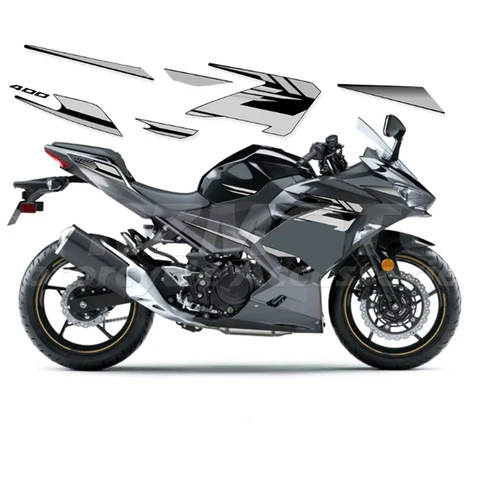 Для Kawasaki NINJA400 ниндзя 400 2018-2022 2018 2019 2020 2022 2023 ниндзя мотоцикл обтекатель наклейка полный комплект автомобильных наклеек