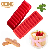 10 holes finger shaped silicon cookies chocolate jelly candy cake bakeware mold pastry bar mini cookie moulds baking tools %c2%b7