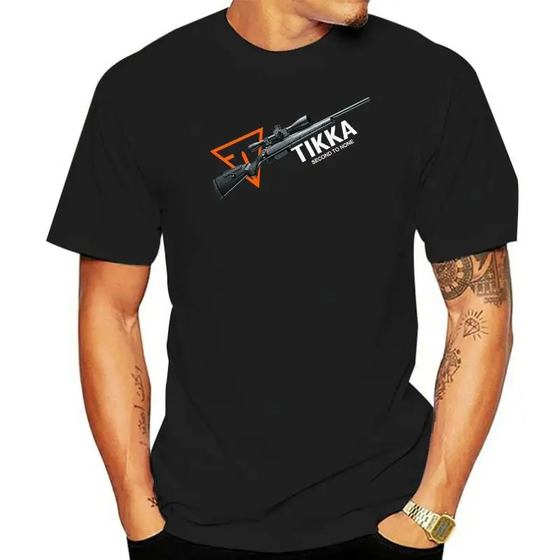 

New Tikka T3 TAC Bolt Action Sniper Rifle Firearms T SHIRT S-5XL summer 100% cotton tee shirt custom men t shirt 2022 HipHop