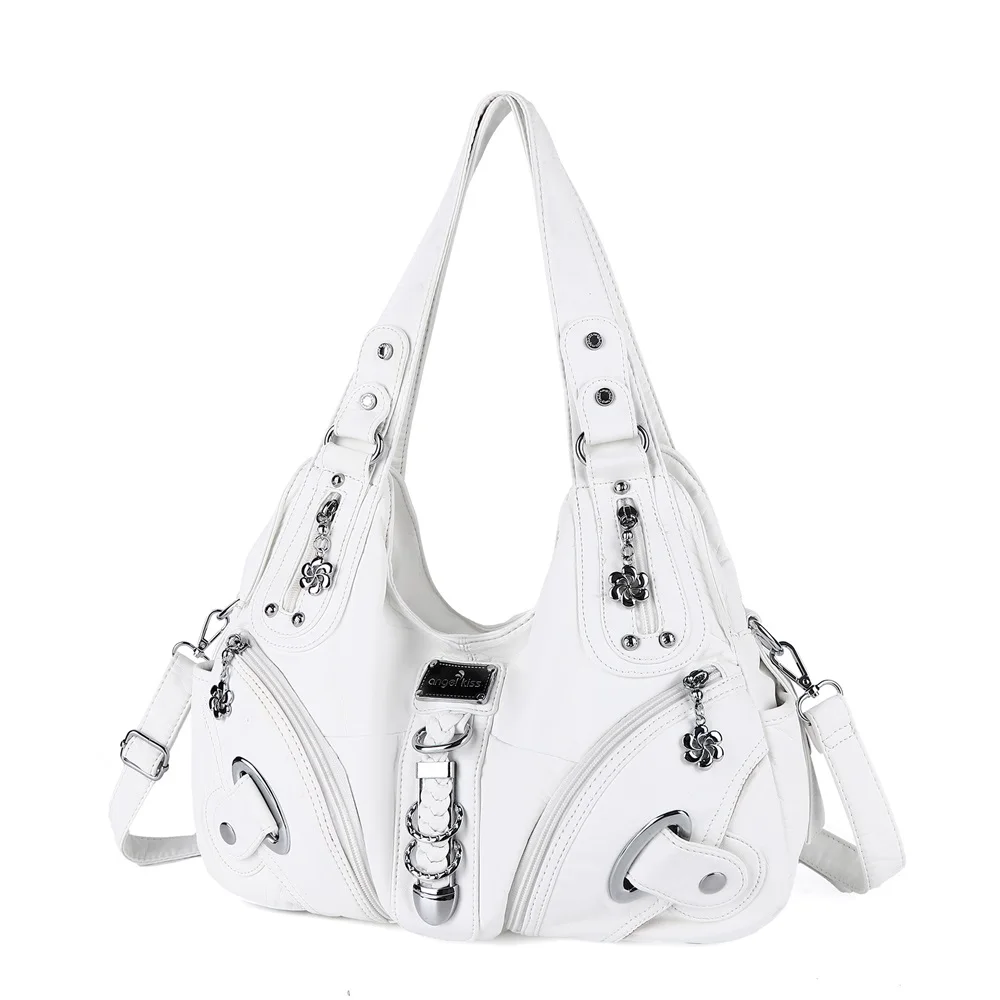 Винтажные женские сумки: модная сумка через плечо, большая сумка-тоут с верхней ручкой, многофункциональная сумка-шоппер, дамская сумка-хобо (art.: 3920cfb527268) - 3920cfb527268