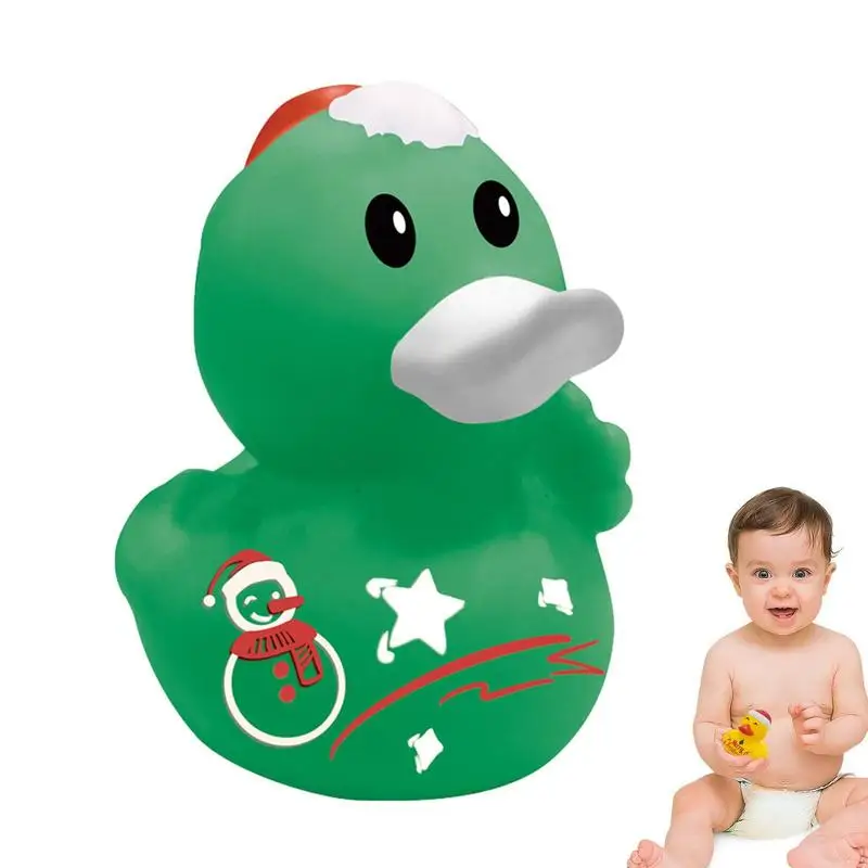 

Cute Christmas Duck Fun Duck Bath Toys Kids Shower Bath Toy Gifts Baby Birthday Party Gifts Decorations For Kids Boys Girls