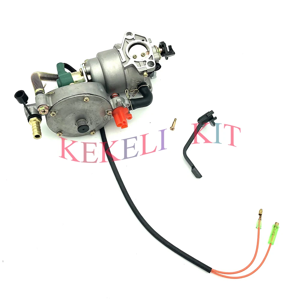 Dual Fuel Generator Carburetor For HONDA GX390 188 188F 5KW hand choke LPG NG | Electric Vehicle Parts &amp Accessories