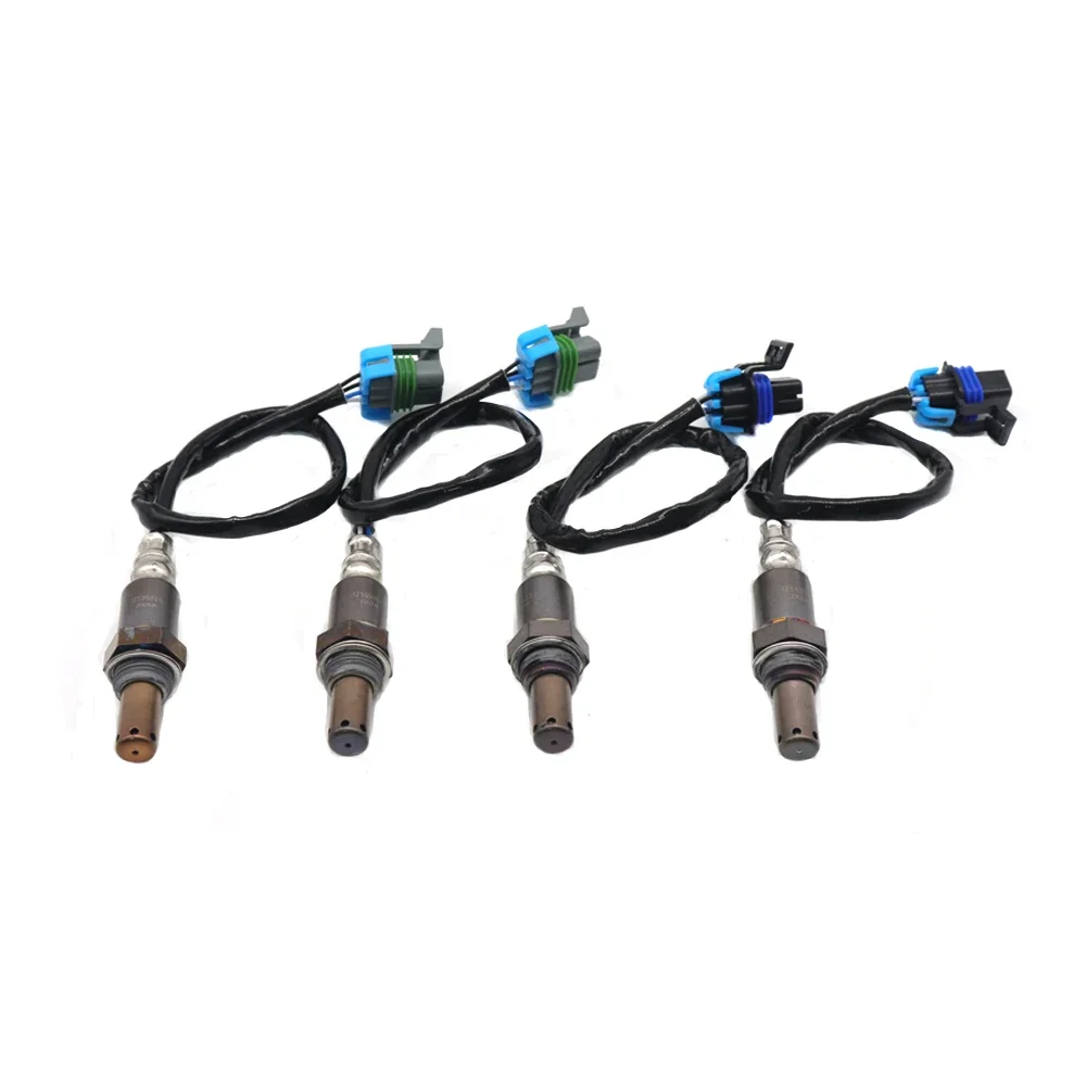 4шт вверх+вниз 12589321 12599866 Датчик кислорода Air Fuel Ratio Lambda O2 для Chevy Silverado Suburban Tahoe GMC Sierra