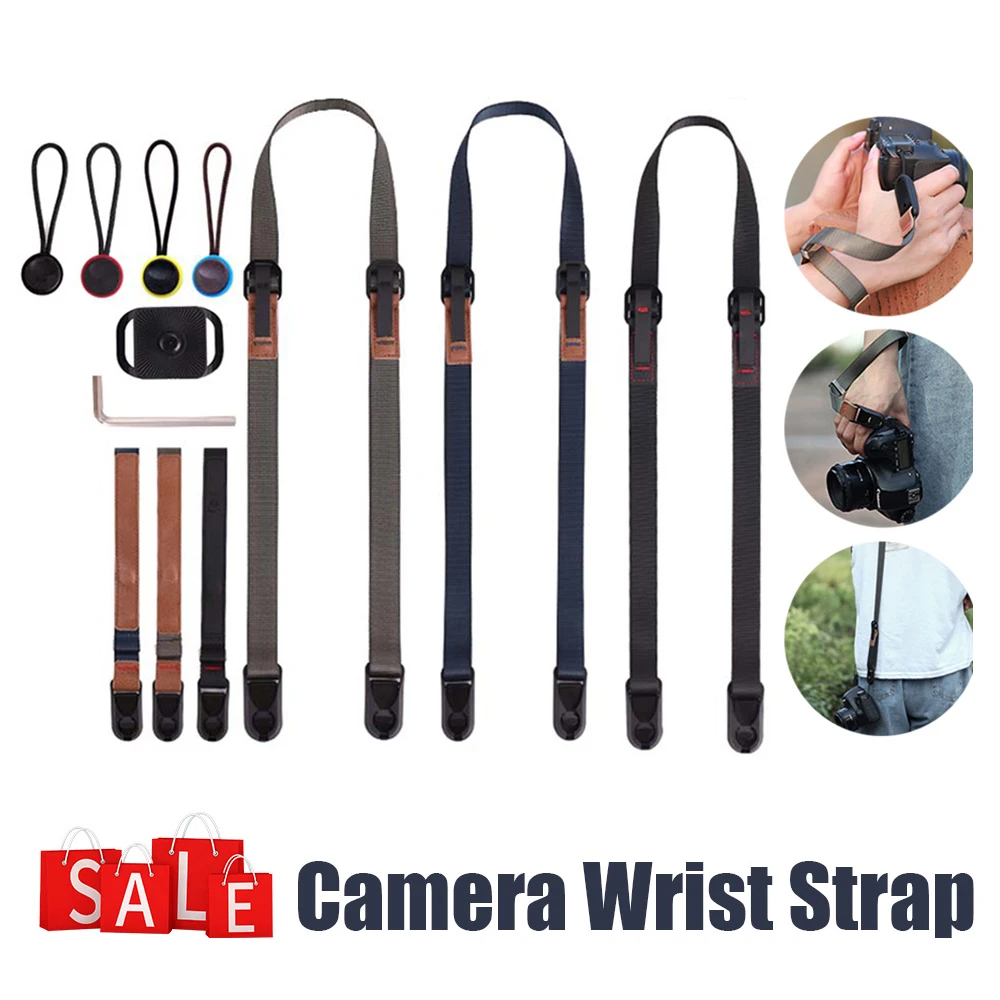 

Universal Camera Wrist Shoulder Strap Quick Release Neck Belt for Canon EOS Sony Nikon Fuji Olympus Pentax SLR DSLR Accessories