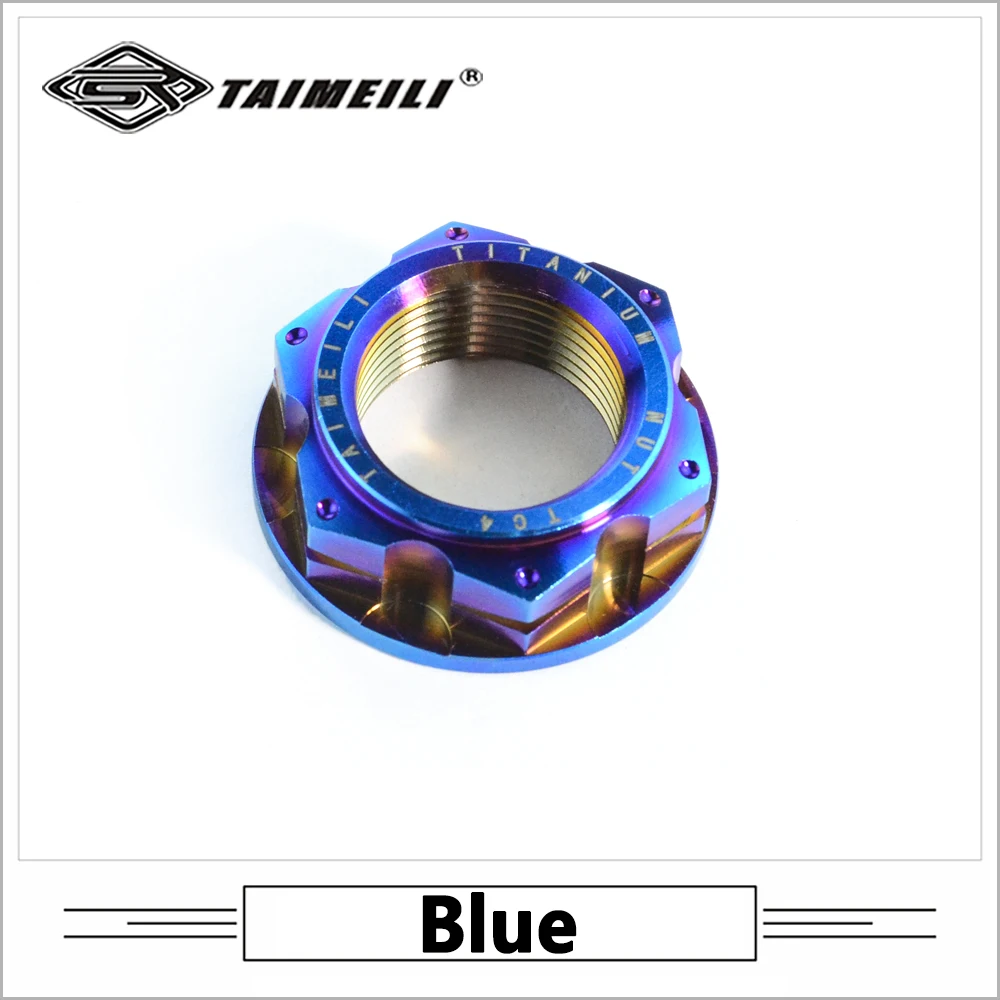 Гайка TAIMEILI из титанового сплава M22 x 1,0/1,0 мм M24