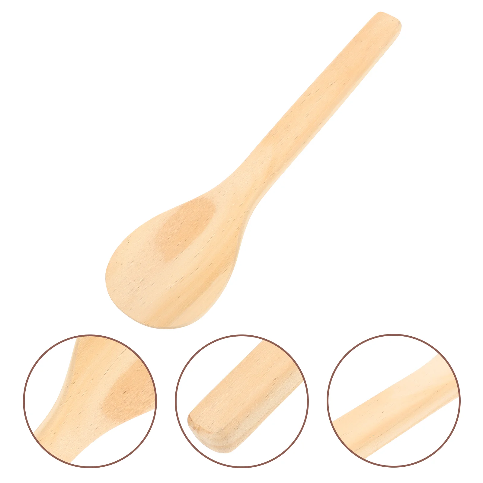 

Wooden Spatula Rice Spoon Kitchen Paddle Non-Stick Spatula Cooking Tableware