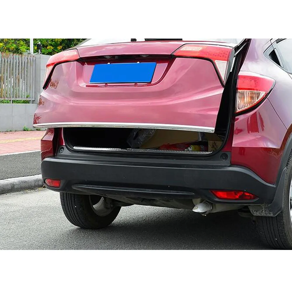 Для Honda HRV HR-V Vezel 2014 2015 2016 2017 2018 Автомобильная задняя дверь из нержавеющей стали