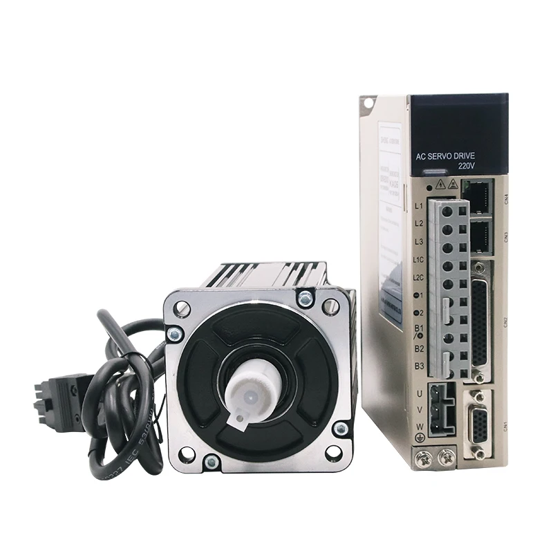 

2023 German Quality 80mm Flange 750W 2.39nm 3000RPM 220V AC Servo Motor,spindle motor and driver for Molding Machine