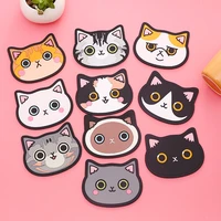 cartoon cat for kitchen tableware mats silicone waterproof table placemat heat insulation non slip bowl pads coffee coasters