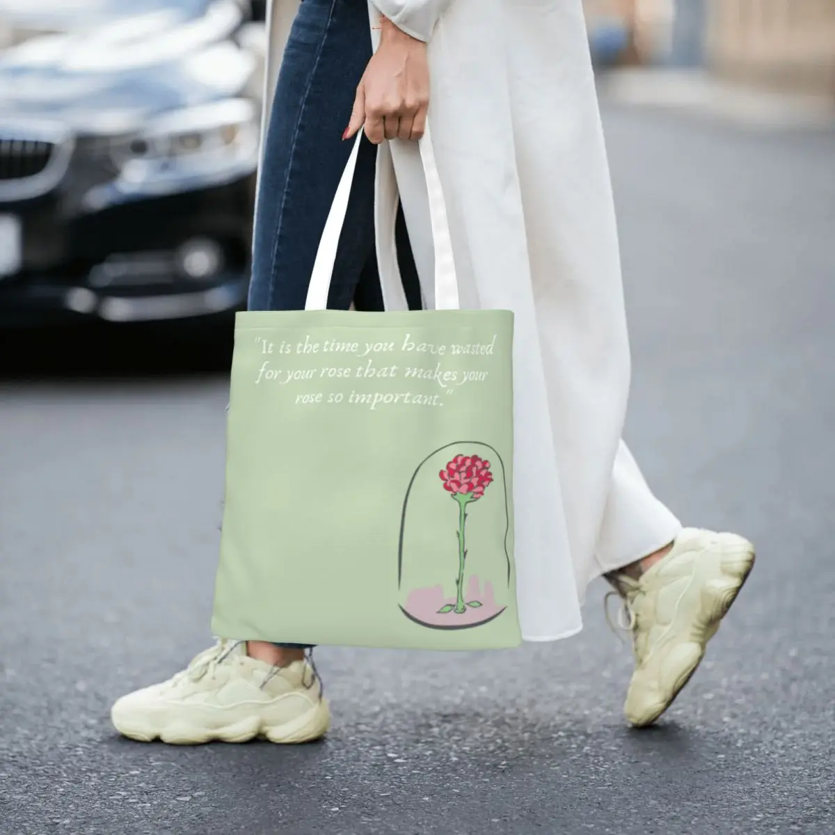 Маленькие сумки-тоуты Le Prince Женская Холщовая Сумка Студенческая сумка через