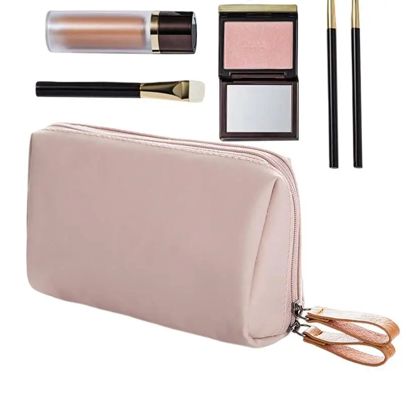 

Travel Makeup Bag Nylon Cosmetic Bag Portable Makeup Pouch Large Compacity Mini Women Cosmetic Bag Pouch For Travel And Daily
