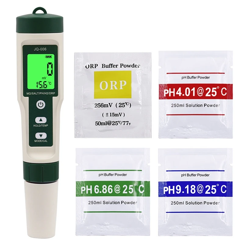 

10 в 1 тестер качества воды PH/TDS/EC/Соль/TEMP/S.G/ORP/H2/плодородная/резистивная ручка тестер для аквариума, бассейна