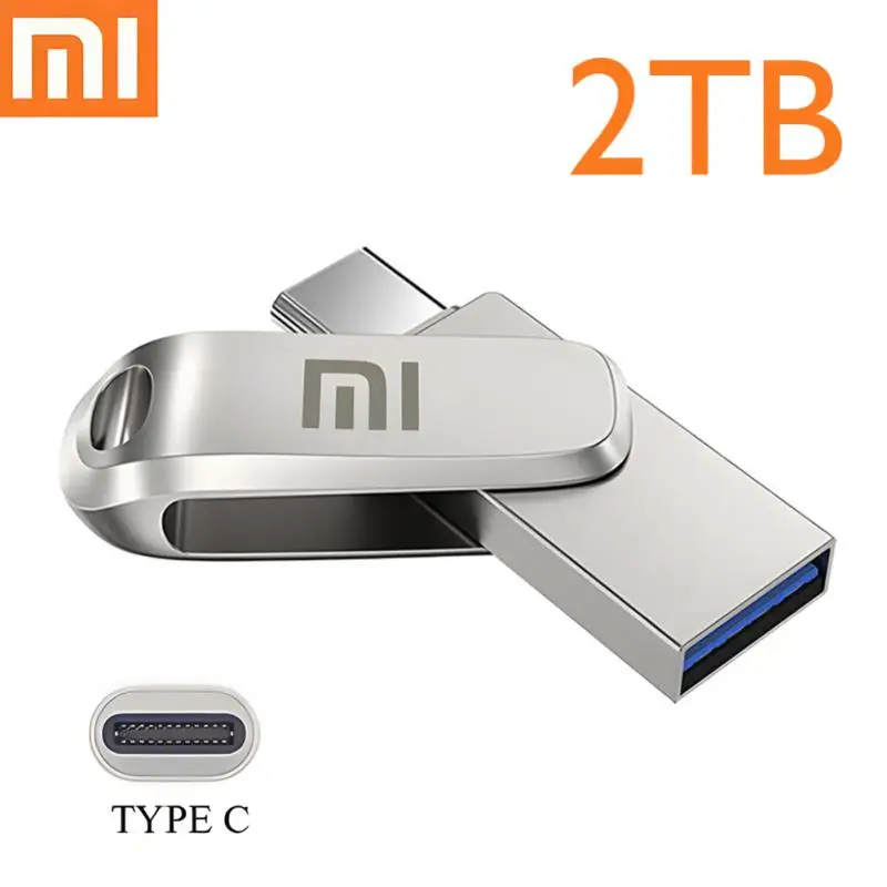 

Xiaomi Original U Disk 2TB 1TB USB micro otg Type-C Interface Mobile Phone Computer Mutual Transmission Portable USB Memory