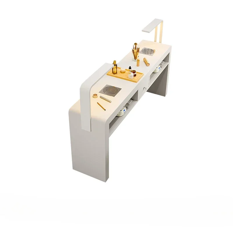 Mesa De Salon Corner Table Nail Manicure Professional Aesthetic Furniture Dressing Mesas Para Manicura Equipment