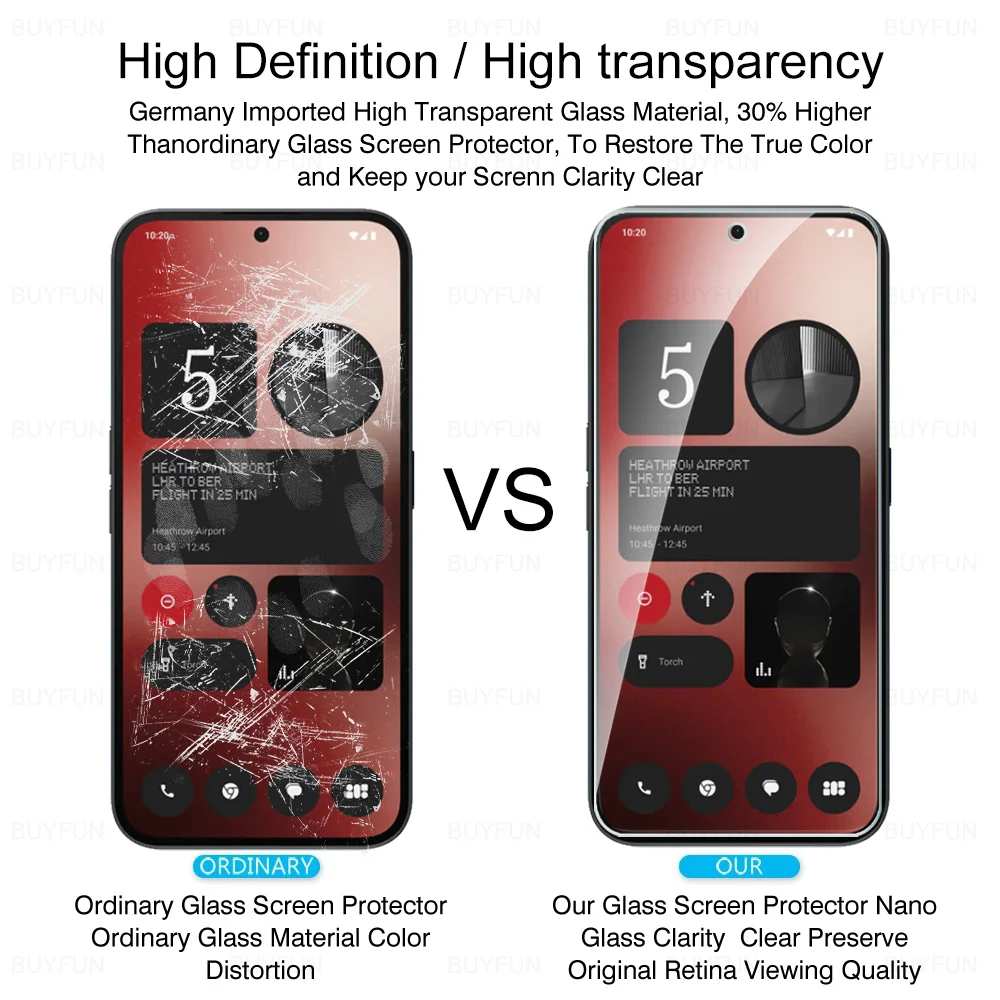 1-4 шт. закаленное стекло для телефона 2 А Защита экрана NothingPhone (2a) Phone2a A A2 5G A142 6 7