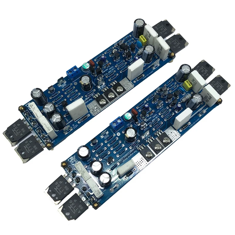 

2PCS Audio L12-2 Power Amplifier Kit 2 Channel Ultra-Low Distortion Classic AMP DIY Kit Finished Board A10-011