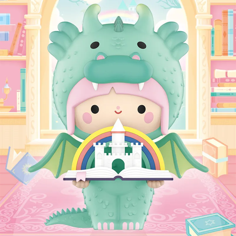 Оригинальный POPMART Momiji Book Club Series глухая коробка игрушки модель подтвердить стиль
