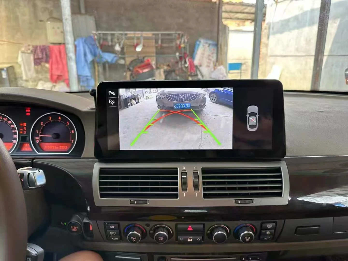 12 3 дюйма Android 13 беспроводной CarPlay для BMW 7 серии E65 E66 2003-2009 навигационное