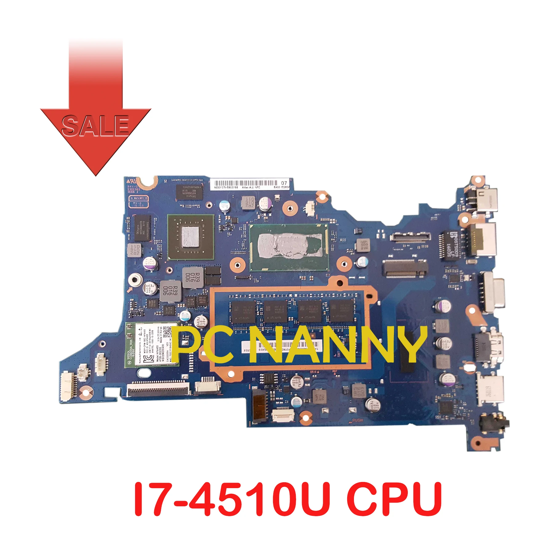 PCNANNY для Samsung ATLAS-15HD NP500R5H NP500R5K материнская плата для ноутбука