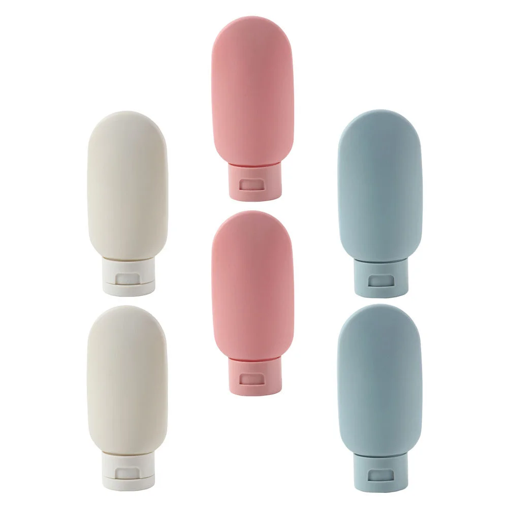 

Shower Gel Bottle Press-type Travel Supply Storage Bottles Airplane Travel