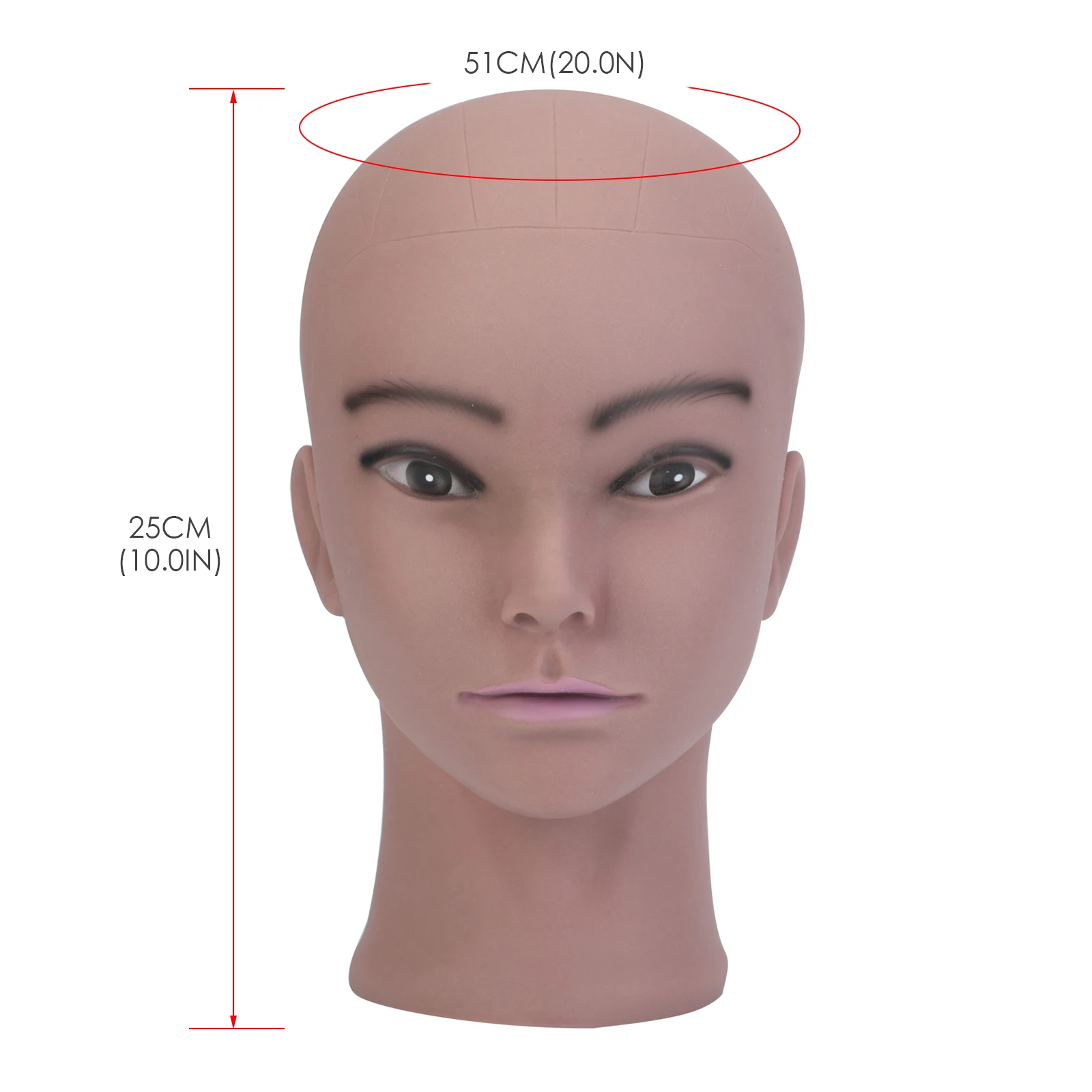 Голова африканского манекена для изготовления париков головной убор