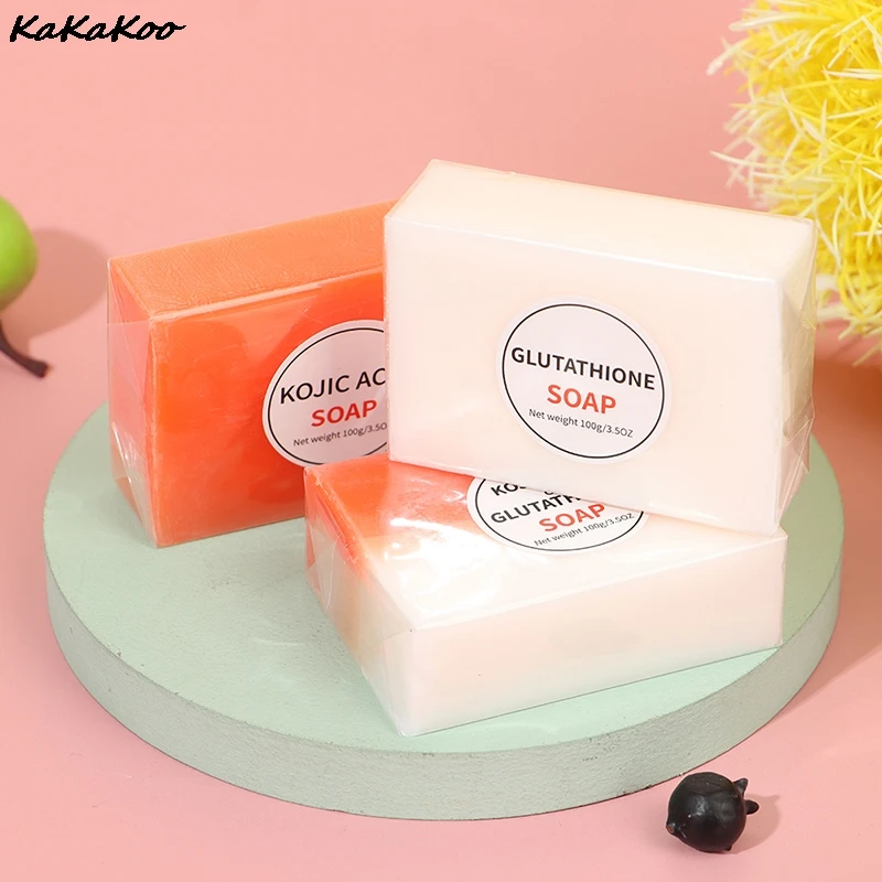 

Kojic Acid Soap Skin Lightening Whitening Cleansing Handmade Soap with Label Kojie San Kojic Acid Soap Handmade Soap Wholesale