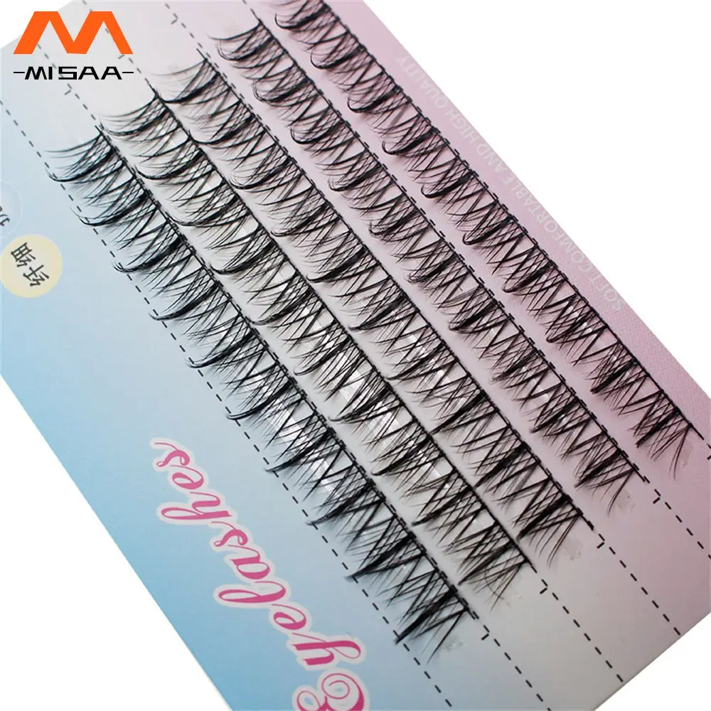 

Specifications 3/5 Rows Each False Eyelashes Eyes Would Look Bigger Fluffy False Eyelashes Material Fiber Curl Eyelashes