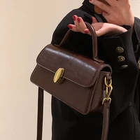 vintage small tote bag 2022 hit spring pu leather crossbody sling bags woman designer handbag luxury brand shoulder side bag