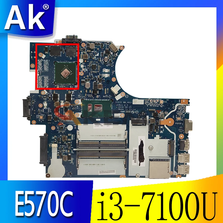 

Материнская плата E570 E570C для ноутбука, независимая видеокарта, семейная плата FRU 01YR714 01EP394 01YR713 01EP393 01YR712 01EP392