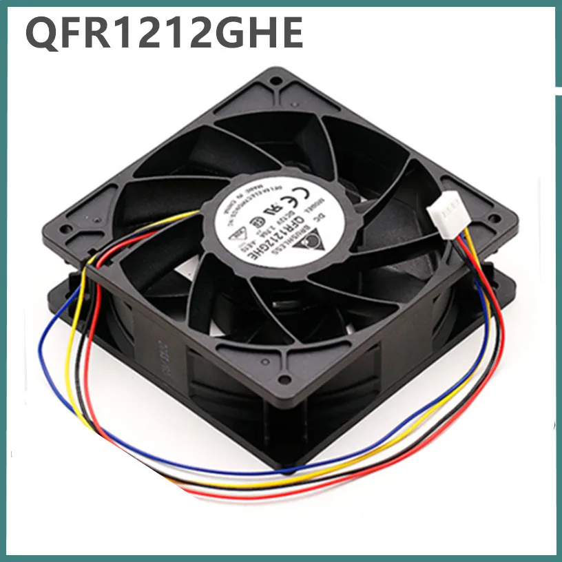 

original QFR1212GHE 12V 2.7A 12CM 12038 Ant S7 S9 front and rear universal mining machine cooling fan