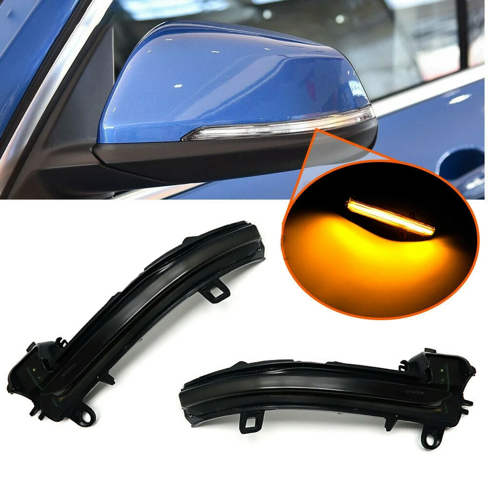 Автомобильный флуоресцентный сигнал поворота для BMW X1 F48 16-19 1 2 серии F52 F45 F46 X2 F39