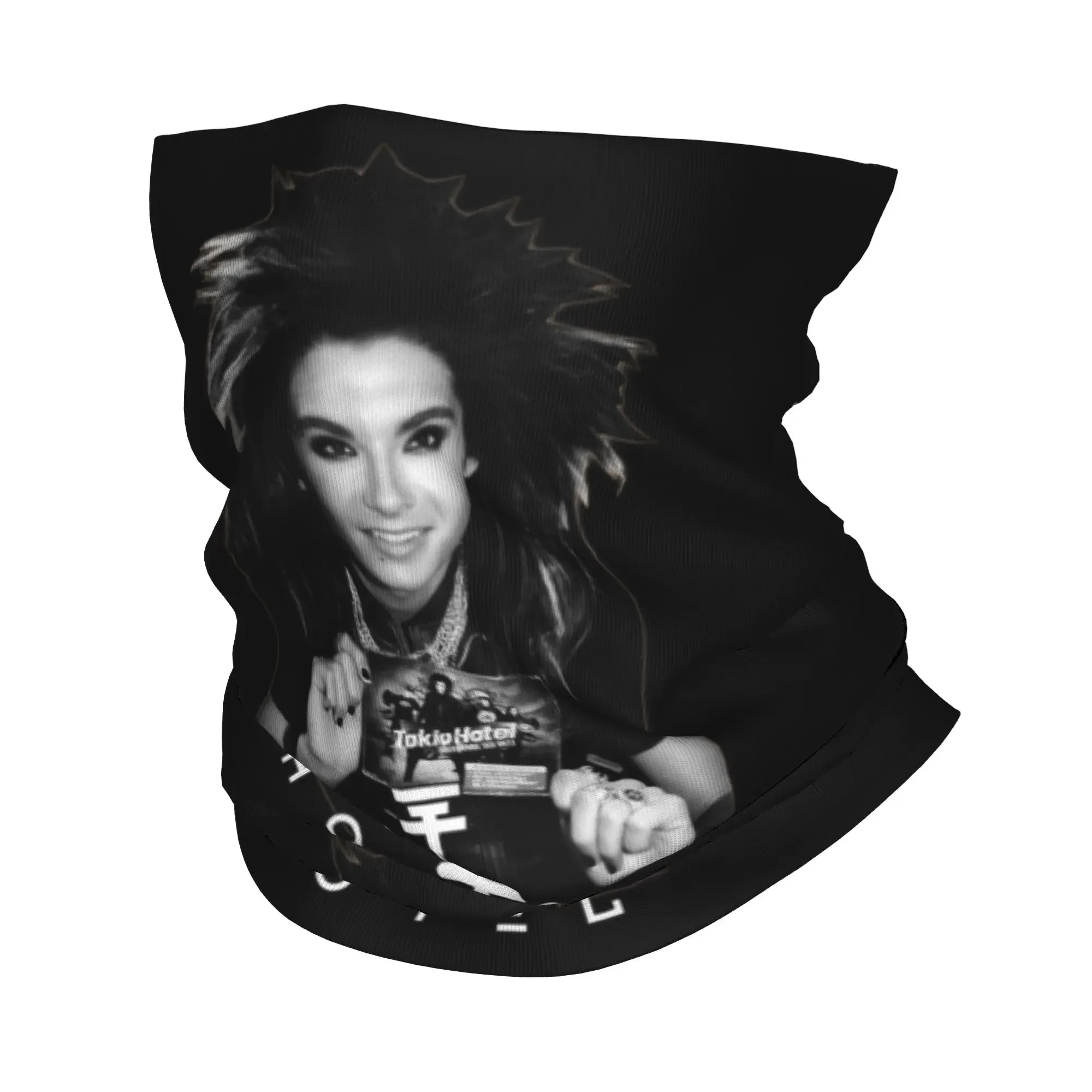 Фото Новый шарф-бандана New Tokio Hotels Heavy Metal Pop Rock для мужчин и женщин, защита от ультрафиолета, зимний, для велоспорта №1