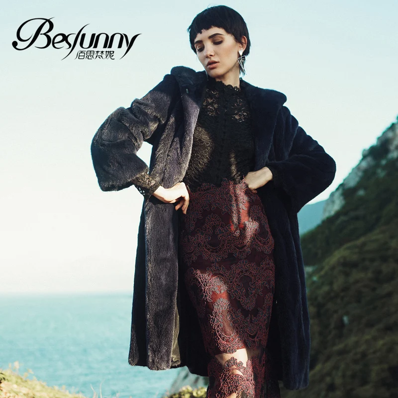 Special Offer Super Hot Winter Women's Coat Coats Fur Mink Fur Thick Winter High Street Other Slim Real Fur Women's Teddy Coat