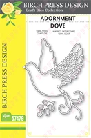 christmas metal cutting dies adornment dove diy scrapbook paper craft diary decoration card handmade embossing new product 2022