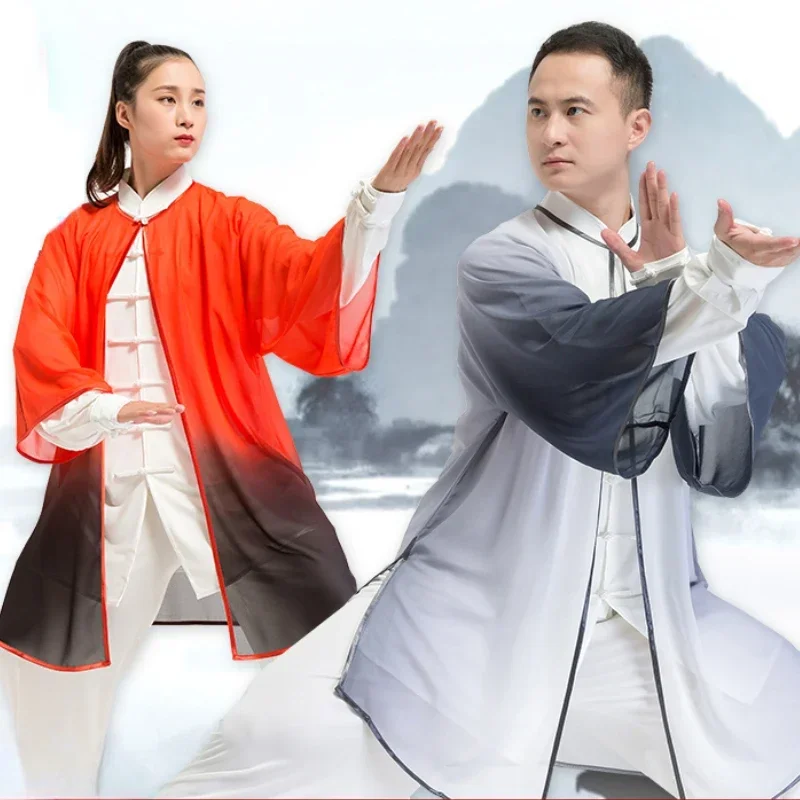 Традиционная китайская одежда TaiChi форма для кунгфу Wushu блузка боевые искусства