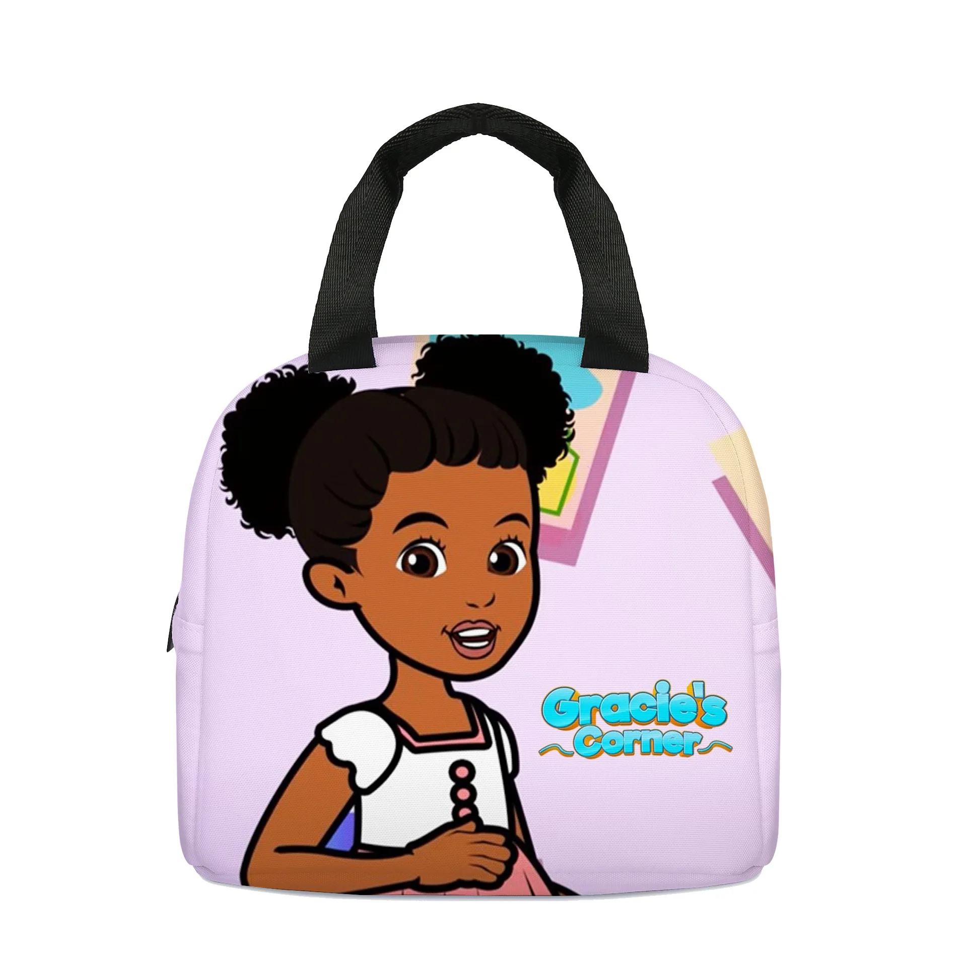 

Gracies Corner Series Around Children's Ice Bags Primary and Secondary School Students Cartoon Anime Lunch Bag Picnic Bag