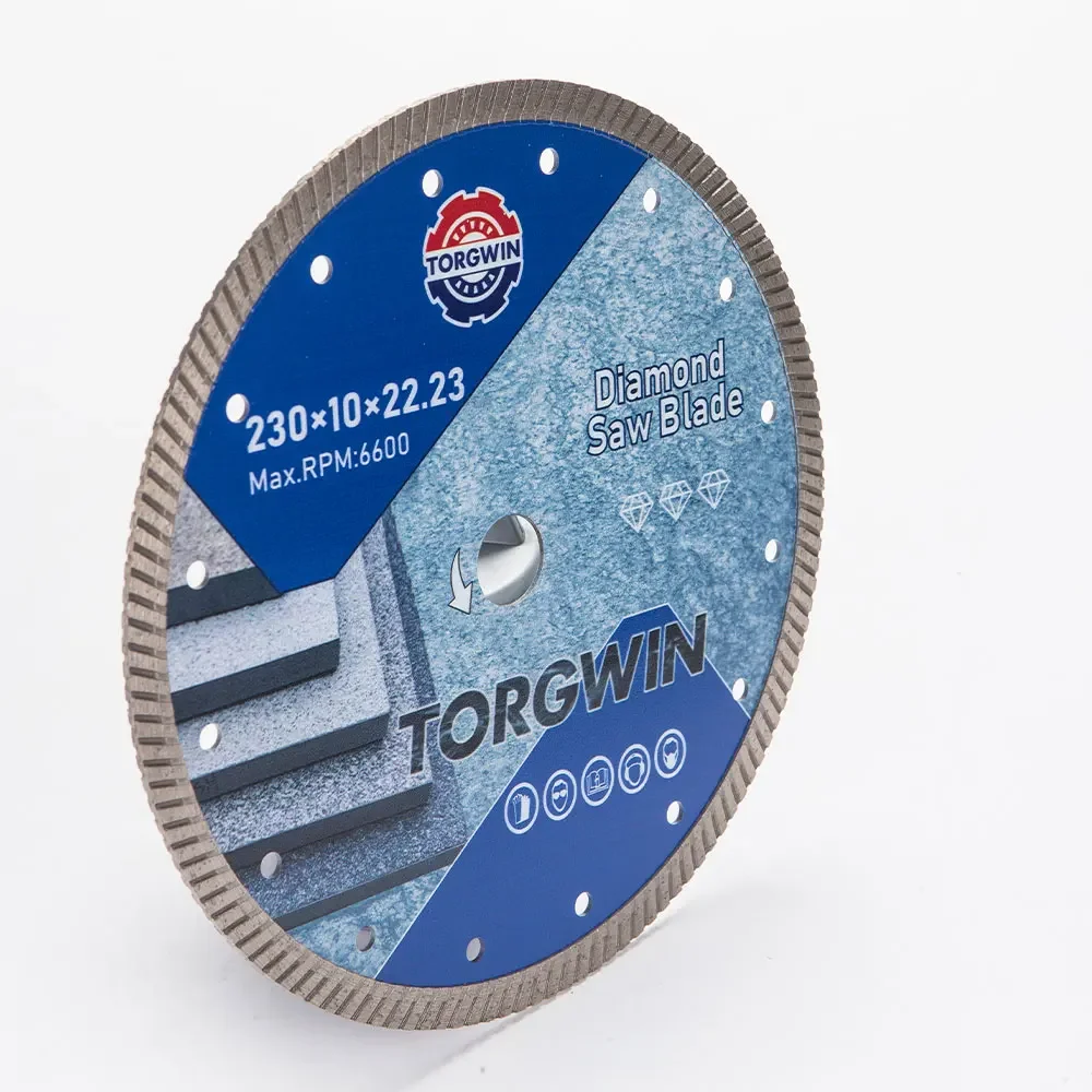 УФ 5/7/9 дюймов турбо обод для кирпичной кладки Алмазное металлическое