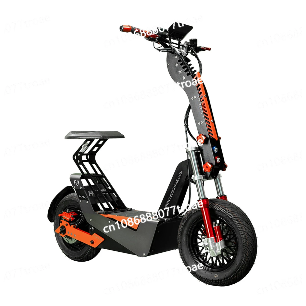 Высокоскоростной Электрический скутер с большой емкостью 40 Ач 95 км/ч срок службы