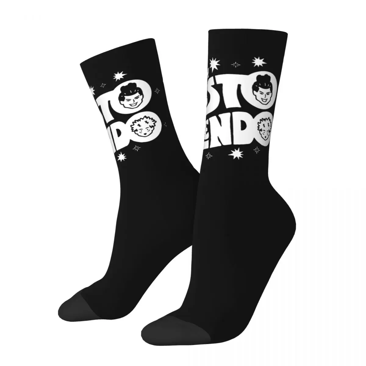 

New Male Men Socks Hip Hop Gojo Satoru Jujutsu Kaisen Sock Besto Friendo Skateboard Women's Socks Spring Summer Autumn Winter