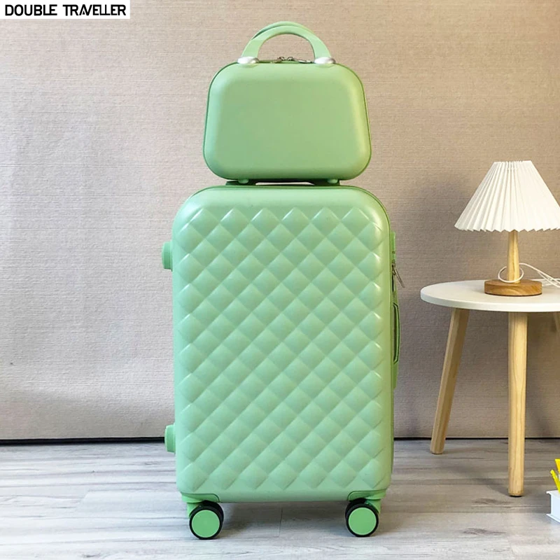 New Suitcase Female Trolley Case 22/24/26‘’ Password Case Travel Suitcase Set 20 Inch Carry on Luggage with Wheels Cabin Luggage