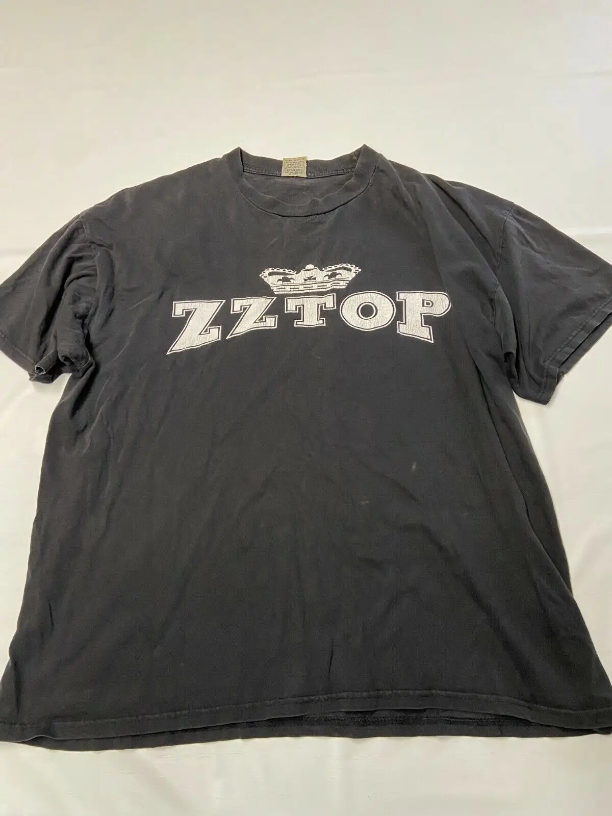 Мужская винтажная черная футболка CYGNUS ZZ Top 1999 с изображением башни редкая для