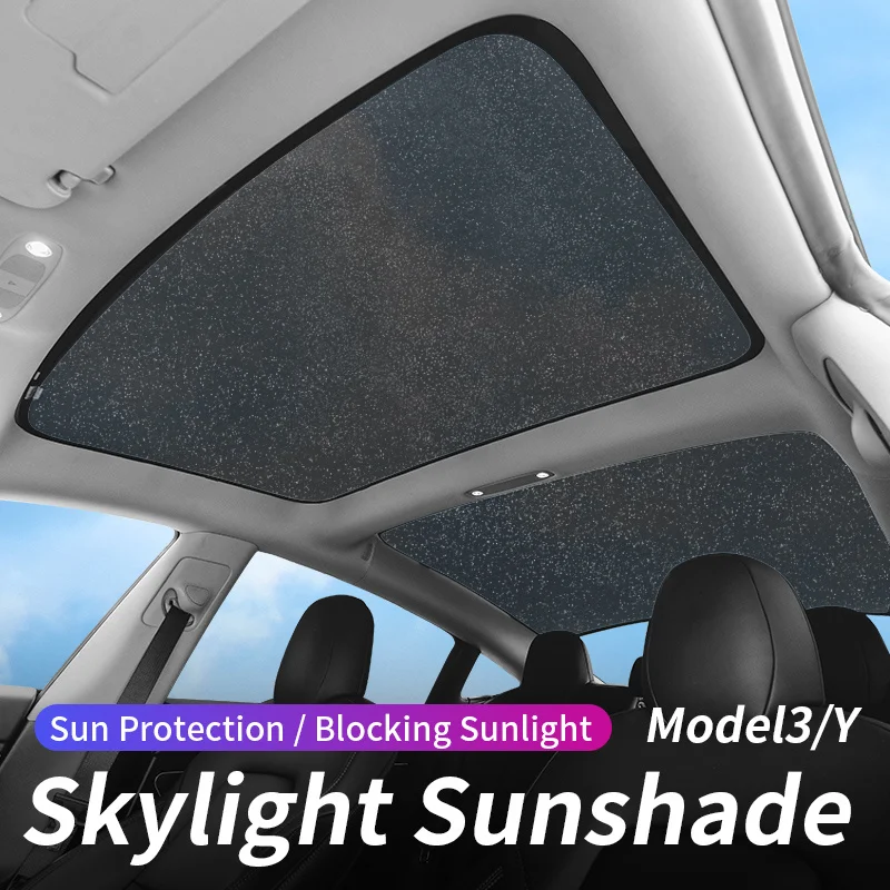 

Для tesla model 3 2019-2021 2022/модель Y Glass для крыши, Солнцезащитный передний задний солнечный луч Skylight затеняющая сетка от солнца