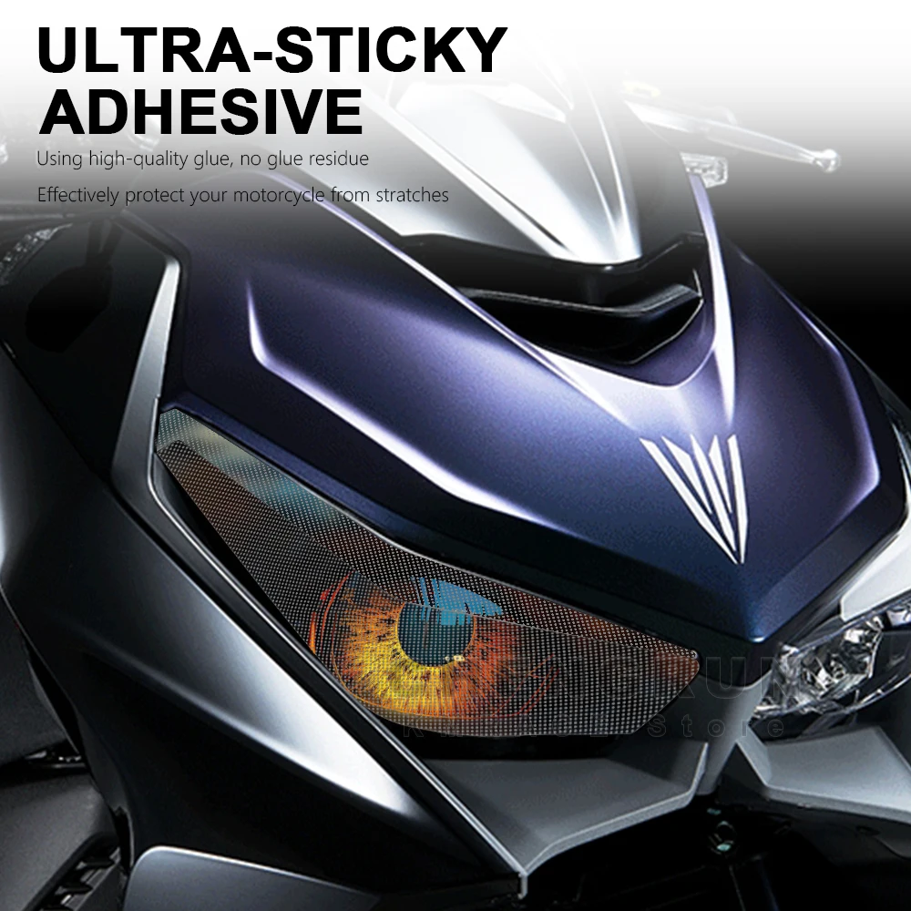 Наклейка на фару водонепроницаемые наклейки для мотоцикла Kymco KRV180 KRV 180