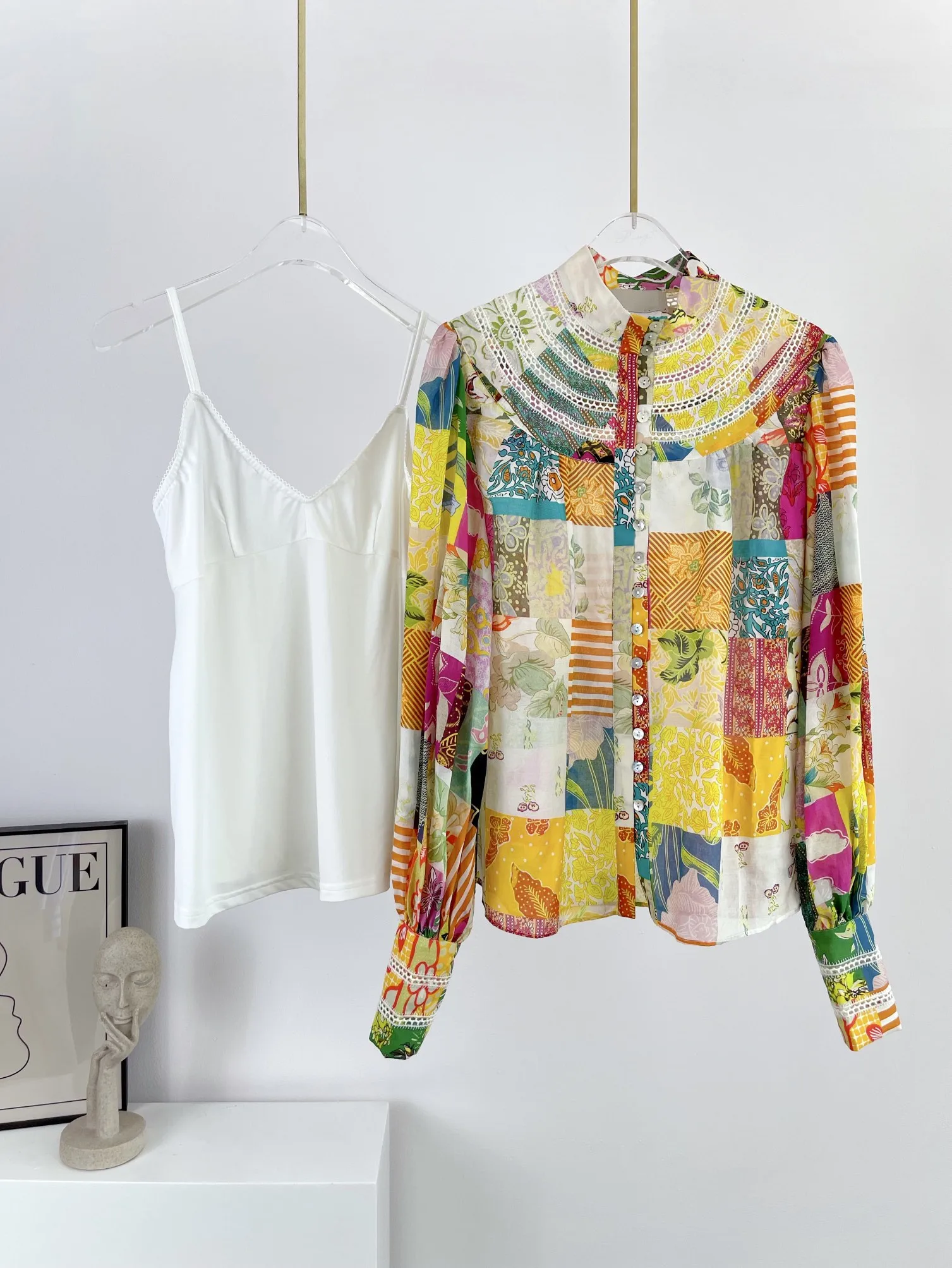 

Female Clothing Shirt Top Women Blouse Women Clothing Woman Clothes Fashion 2022 Women's Shirt Printing Embroidered Casual Shirt