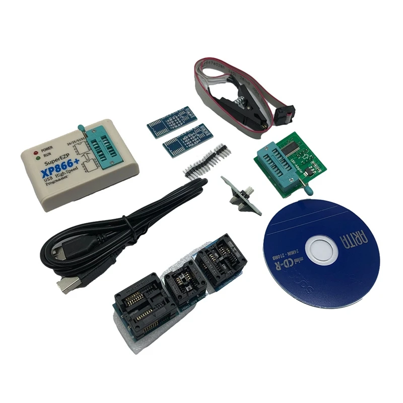 

SPI Programmable Logic Circuit High-Speed Programmer Fast Read And Write XP866+ Widely Compatible With 8 Sockets